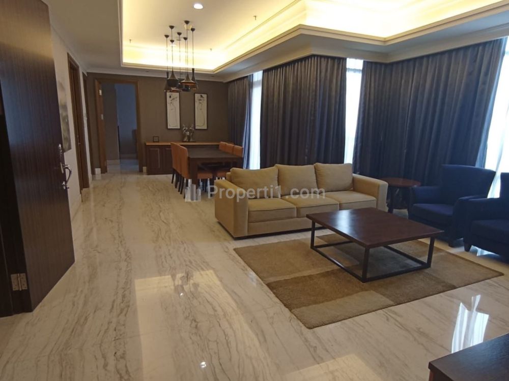 For Rent Luxury Apartment at Botanica Simprug - 3+1BR Fully Furnished