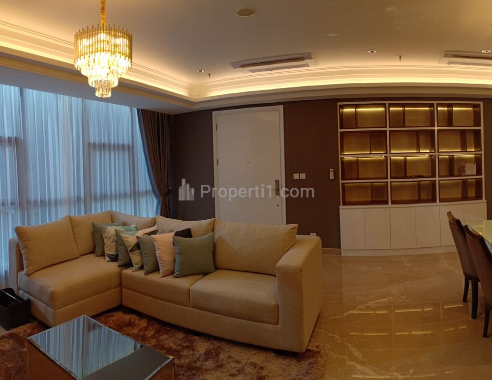 For Rent Apartment Casa Grande Residence Phase 2 Type 3+1BR Full Furnished - Strategic Location in South Jakarta