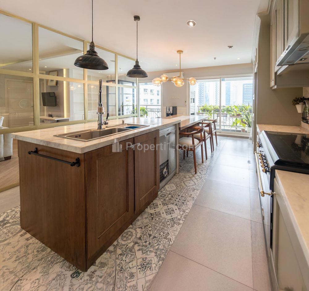 Disewakan Apartemen Pavilion Sudirman Tipe 2+1 BR Fully Furnished Brand New Best View