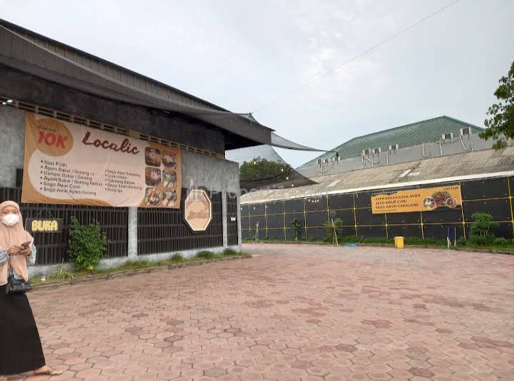 Jual Tanah Bonus Restoran di Jalan Pahlawan, Pusat Kota Lamongan