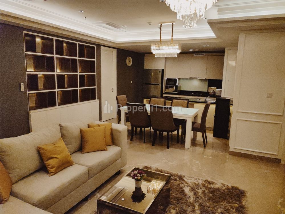 For Rent Apartment Casa Grande Residence Phase 2 Type 3+1BR Full Furnished - Strategic Location in South Jakarta