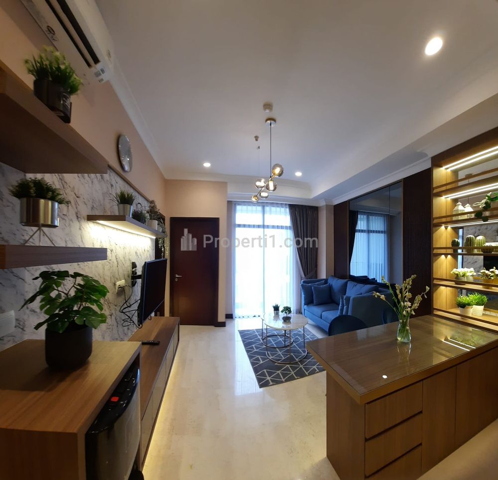 Sewa Apartemen Permata Hijau Suites Tower Ivory Tipe 2 BR Good Furnished
