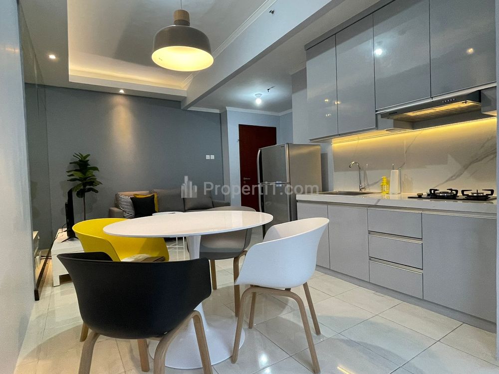 Sewa Apartemen Sudirman Park Jakarta Pusat - 2 Bedroom Fully Furnished, Dekat London School, Citywalk Sudirman, dan Stasiun MRT