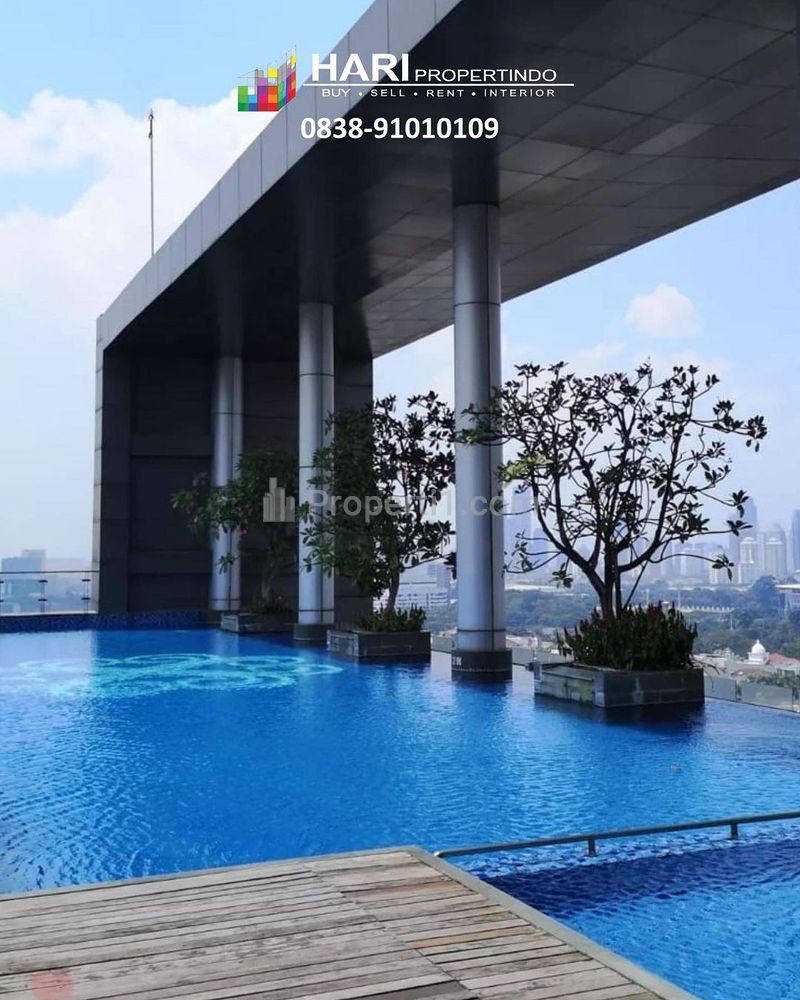 For Rent Apartment Four Winds Permata Hijau 3BR - Semi Furnish, Close to Senayan City, Railway station Palmerah / Shelter Busway