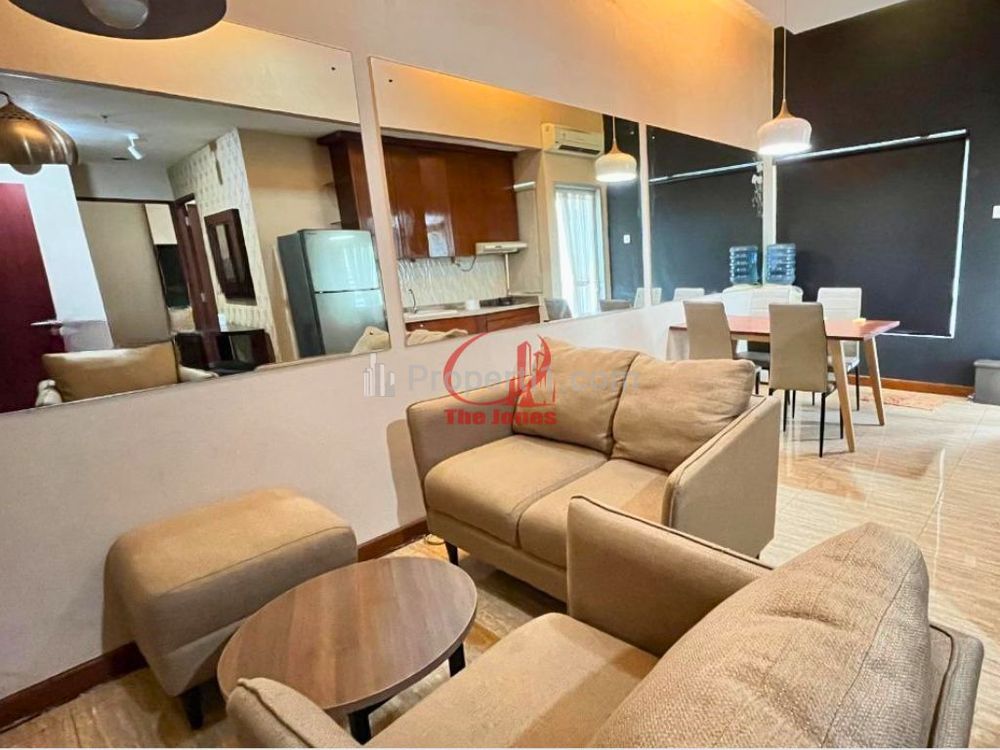 Sewa Apartemen Sudirman Park Jakarta Pusat - 2 Bedroom Fully Furnished, Dekat London School, Citywalk Sudirman, dan Stasiun MRT