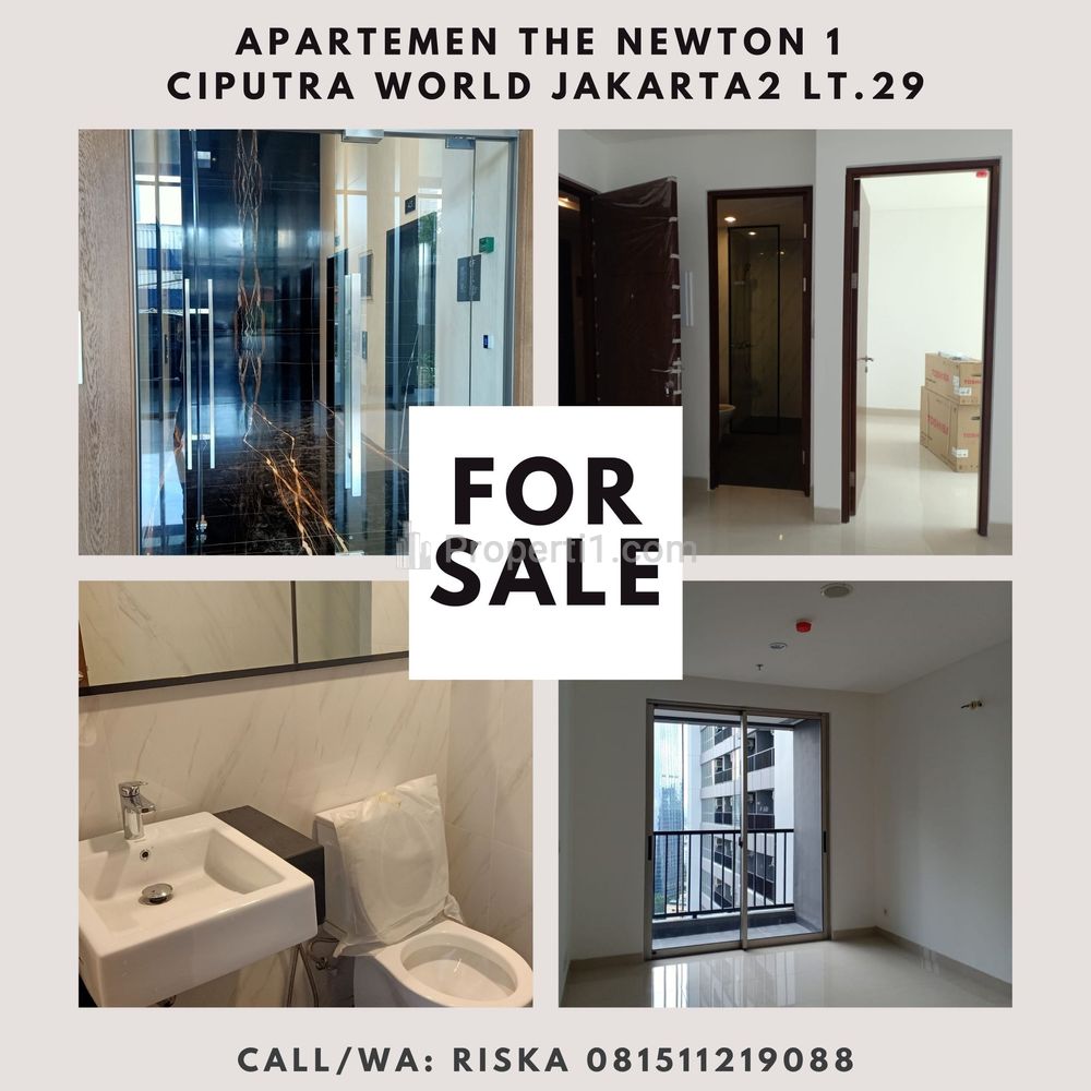 Jual Apartemen Brand New The Newton 1 Ciputra World 2 Jakarta Lantai 29 Unit 20