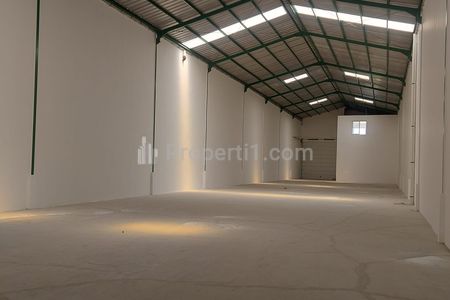 Dijual Gudang Aman Nyaman Bebas Banjir di Cisoka Tangerang