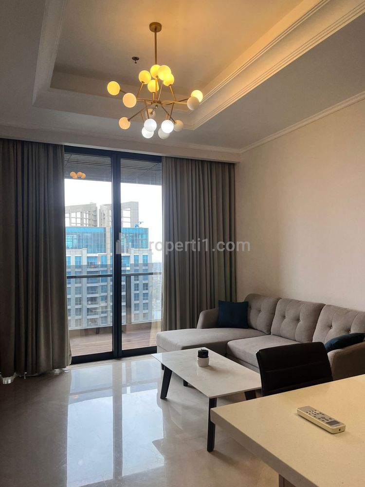 Sewa Apartemen District 8 Tipe 2BR Full Furnished