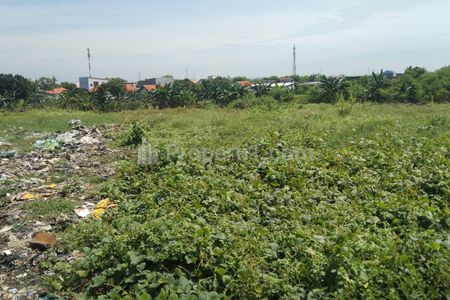 Dijual Tanah untuk Pool Kendaraan dan Gudang Pinggir Jalan Inspeksi Kanal Timur Rorotan Jakarta Utara