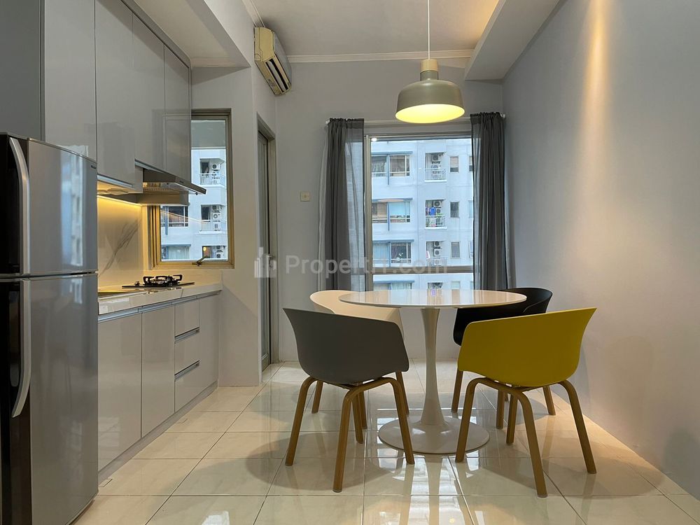 Sewa Apartemen Sudirman Park Jakarta Pusat - 2 Bedroom Fully Furnished, Dekat London School, Citywalk Sudirman, dan Stasiun MRT