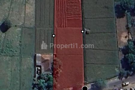 Dijual Tanah Strategis untuk Gudang atau Usaha Pinggir Jalan Raya Kalijati Subang