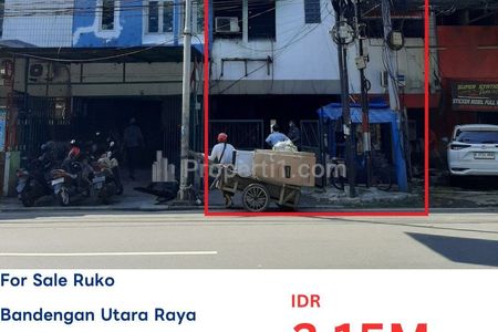 Dijual Ruko MURAH Bandengan Utara Raya di Jakarta Barat