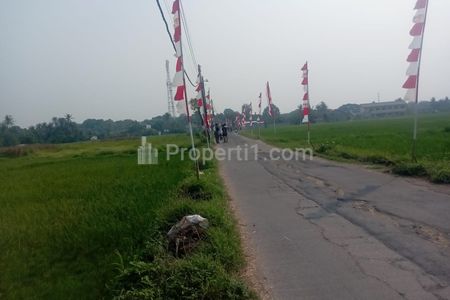 Jual Tanah 250 Hektar SHM Murah Nego di Kresek, Tangerang, Banten Cocok untuk Perumahan
