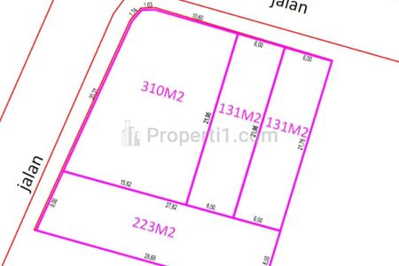 Tanah Dijual Ada 4 Kavling Dekat Sekolah Avicenna Cinere