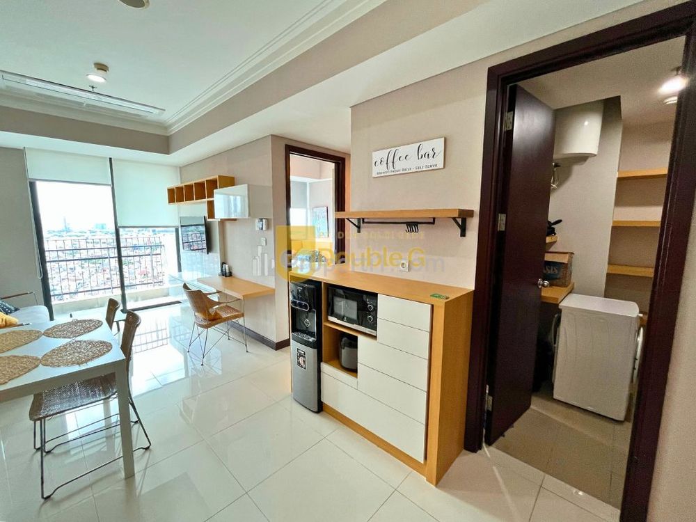 Sewa Apartemen Casa Grande Residence Phase 2 Tower Chianti - 2+1 BR Fully Furnished, Selangkah ke Mall Kota Kasablanka