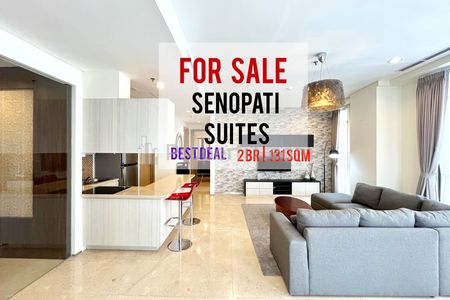 Jual Apartemen Senopati Suites Termurah di SCBD, 2BR, 131 Sqm, Private Lift And Balcoby, Ready To Used Direct Owner Yani Lim 08174969303