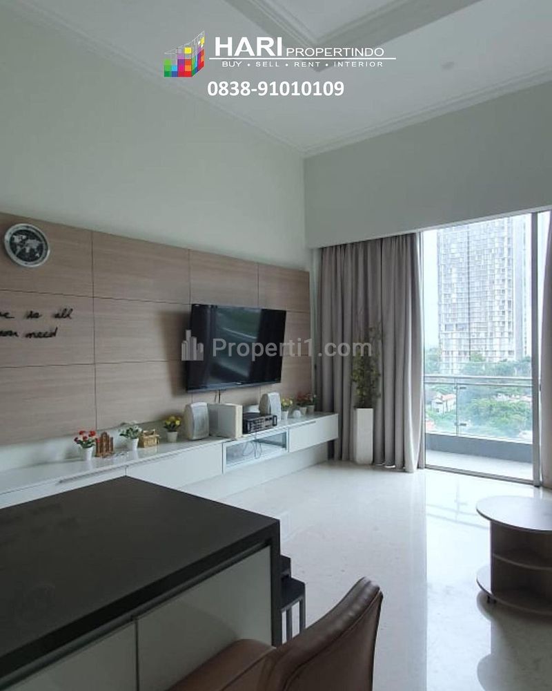 FOR RENT Apartment Residence 8 Senopati Sudirman SCBD Tipe 2+1BR Fully Furnished Direct to Pool Gym - Close to Ashta Mall MRT Busway