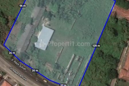 Jual Cepat Nego Tanah 1 Hektar Raya Pantura, Desa Tulis, Kec Tulis, Batang, Jawa Tengah