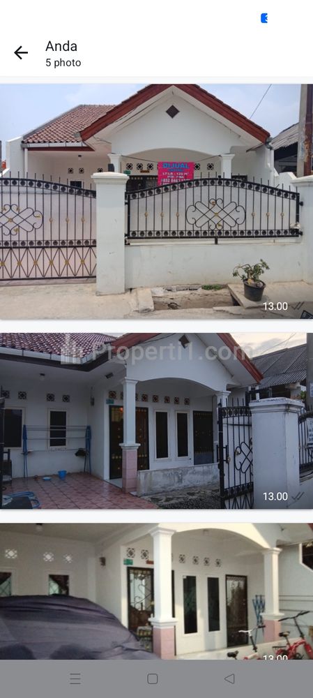 Rumah Dijual di Jatiasih Bekasi Jawa Barat