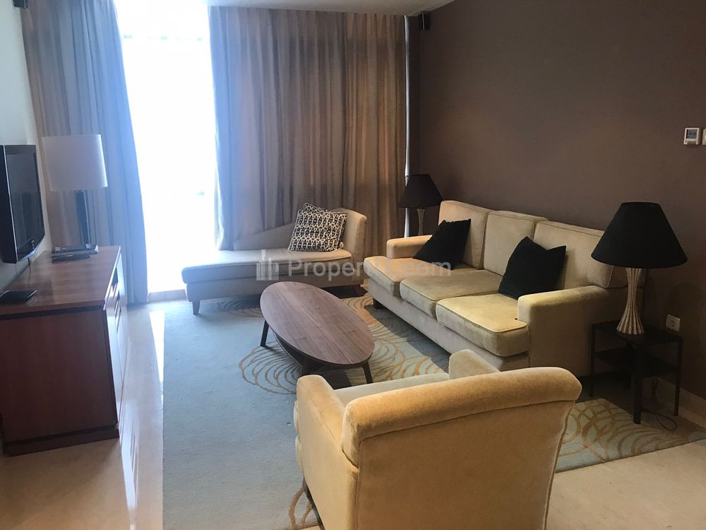 Disewakan Luxurious Apartment with Modern Furnished at Oakwood Premier Cozmo Type 1+1BR (Corner Unit) - Strategic Location in South Jakarta