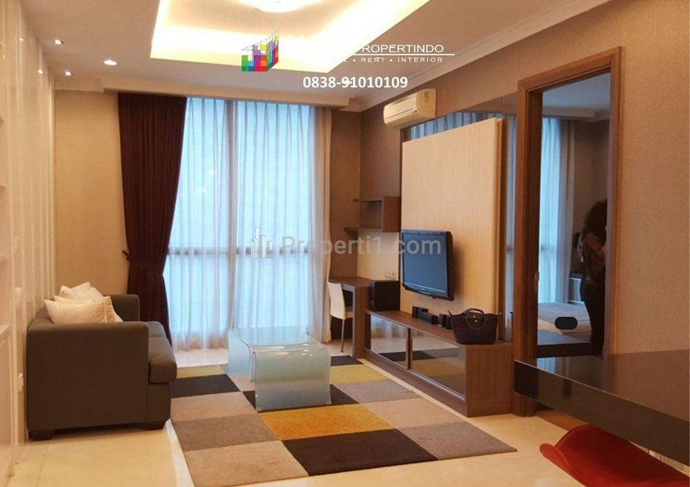 FOR RENT Apartment Residence 8 Senopati Sudirman SCBD 1BR Full Furnished 102sqm - Close to Ashta Mall MRT Busway