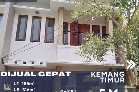 Dijual Rumah Bagus 2 Lantai Siap Huni Harga Mendekati NJOP Turun Harga di Kemang Jakarta Selatan