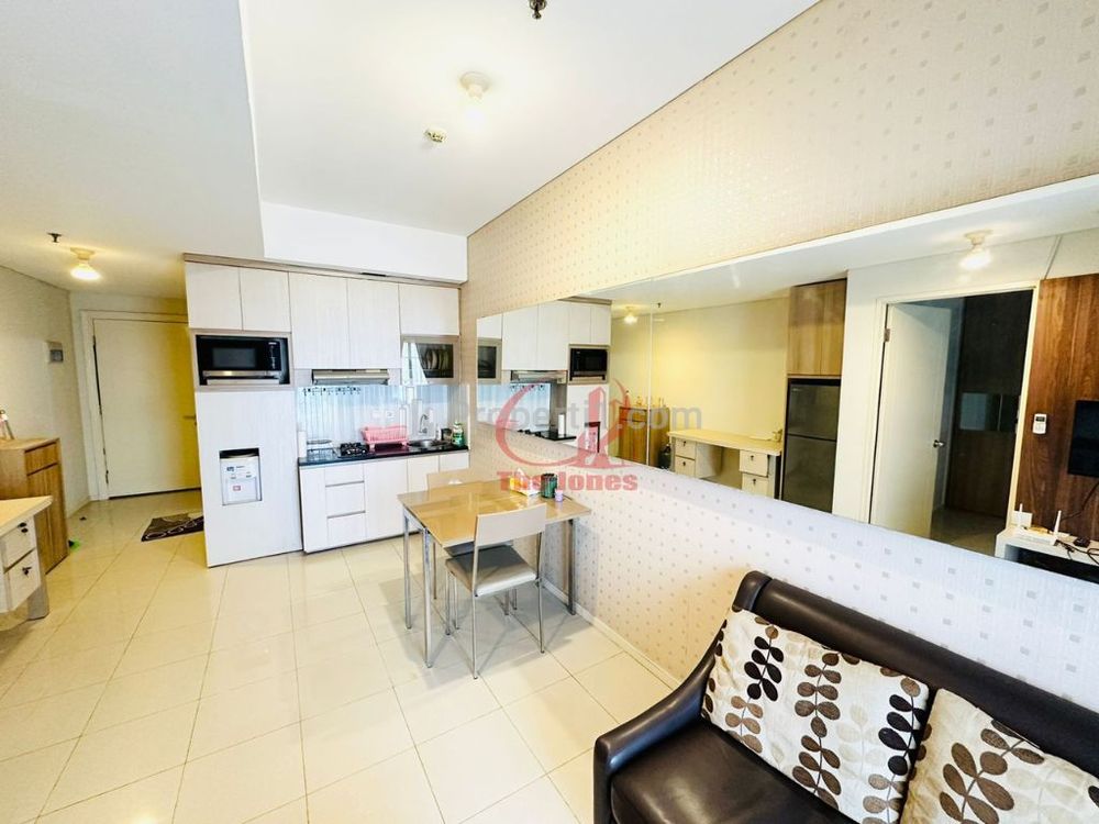 Disewakan Apartemen Cosmo Terrace Thamrin City 1 Kamar Tidur Fully Furnished, Dekat Pasar Tanah Abang, Grand Indonesia, dan Plaza Indonesia