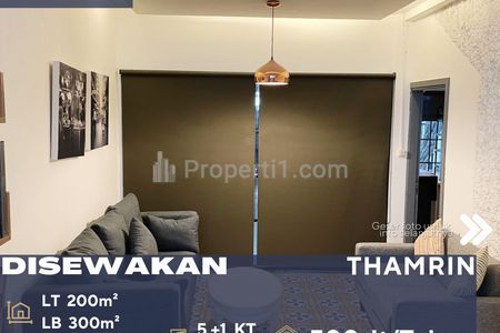 Disewakan Rumah Mewah Siap Huni Cocok untuk Expatriate Dekat Thamrin Sudirman Jakarta Pusat