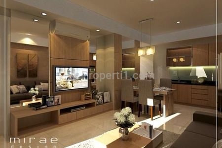 Sewa Apartemen 1 Park Residences Tower A Tipe 2+1 BR Good Furnished