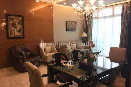 Sewa Apartemen Senayan Residence Tower 3 Tipe 3+1 BR Good Furnished