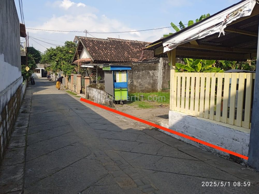 Dijual Tanah Bagus Strategis, 10 Meter dari Jl. Godean Km 4, Sleman, Yogyakarta Dekat Malioboro, Tugu Jogja