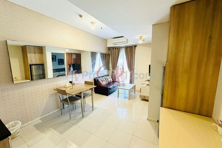 Disewakan Apartemen Cosmo Terrace Thamrin City 1 Kamar Tidur Fully Furnished, Dekat Pasar Tanah Abang, Grand Indonesia, dan Plaza Indonesia