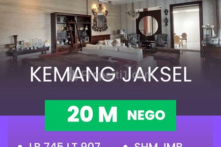 Jual Rumah di Kemang Jaksel, Bagus Luas Ada Kolam Renangnya