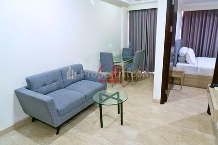Disewakan Apartemen Menteng Park Tipe 2 Bedroom Fully Furnished, Dekat Taman Ismail Marzuki, RSCM, Bunda Hospital, dan Kampus UI Salemba