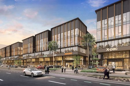 Dijual Ruko Graha City Hub Commercial Hadap Jalan di Pusat Kota Gading Serpong Tangerang