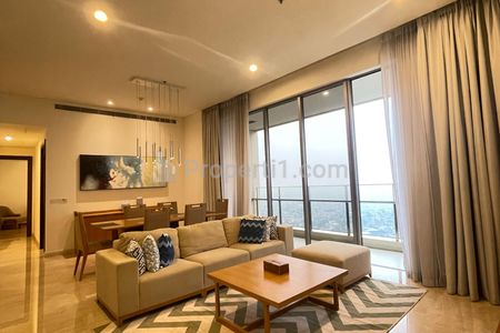 Sewa Apartemen Pakubuwono Spring Tower Applewood Jakarta Selatan - 2+1 Bedroom Full Furnished