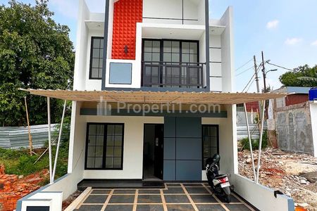 Dijual Rumah Cantik Cozy di Setu Cipayung, Dekat Hankam TNI, Toll Setu, Paramadina, LRT TMII, Ceger, Jakarta Timur