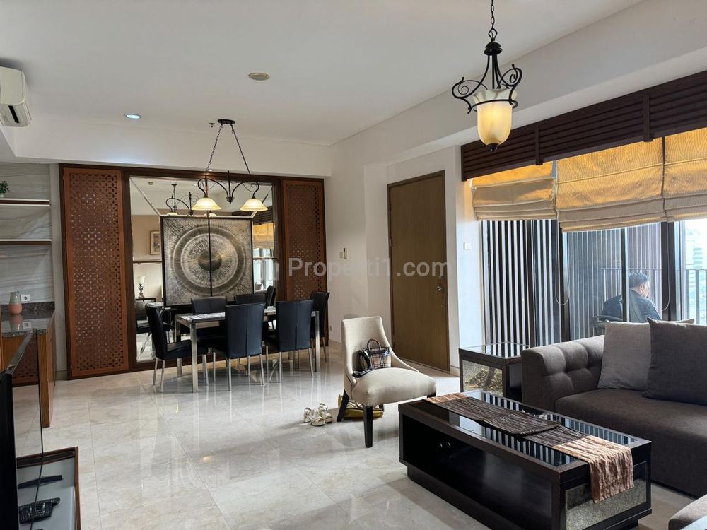 Apartment for Rent at 1Park Avenue Location in South Jakarta - 2+1 BR Modern Fully Furnished