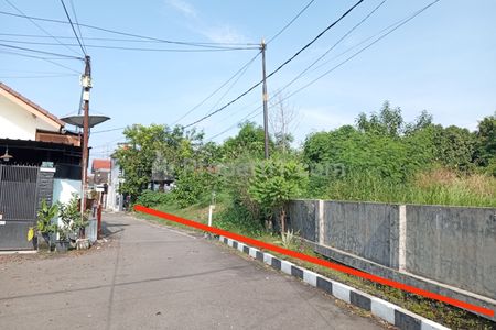 Dijual Tanah Siap Bangun di Jalan Perjuangan Griya Sunyaragi Permai Kota Cirebon