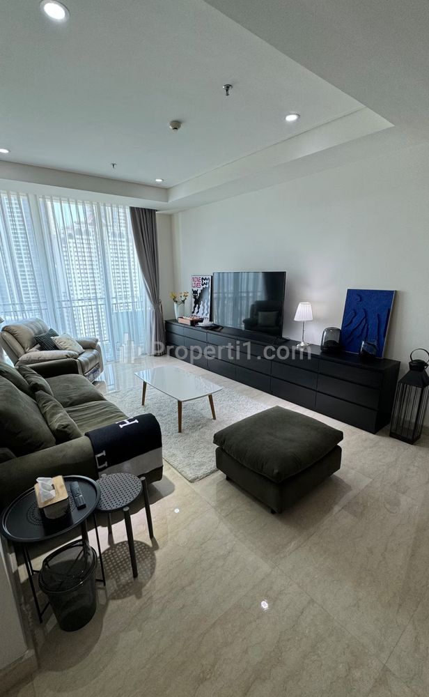 Disewakan Apartemen Mewah The Pakubuwono House 2+1 BR - Fully Furnished di Jakarta Selatan