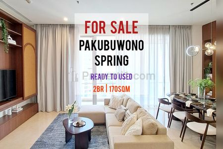 Jual Cepat Apartemen Pakubuwono Spring Brand New, Furnished, 2BR, 170sqm, Unit Pilihan, YANI LIM 08174969303