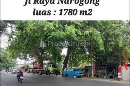 Jual Tanah di Jalan Raya Narogong, Bekasi, Jawa Barat