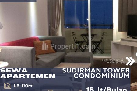 Turun Harga! Sewa Apartemen Sudirman Tower Condominium 3BR Full Furnished