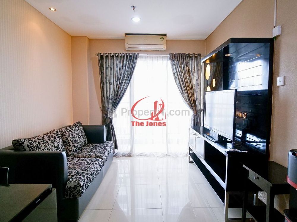 Sewa Apartemen Thamrin Residence Tower Edelweis Tipe 2 Bedroom Full Furnished, Dekat Mall Grand Indonesia, Plaza Indonesia, dan Thamrin