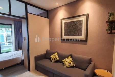 Sewa Apartemen Sudirman Suites Jakarta Pusat Tipe 1 BR Full Furnished (Quality Furniture) || Contact 0878-8881-8271 (Pesah)