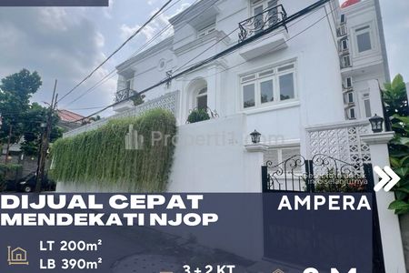 Dijual Rumah Bagus dan Murah Harga Mendekati NJOP di Ampera Jakarta Selatan
