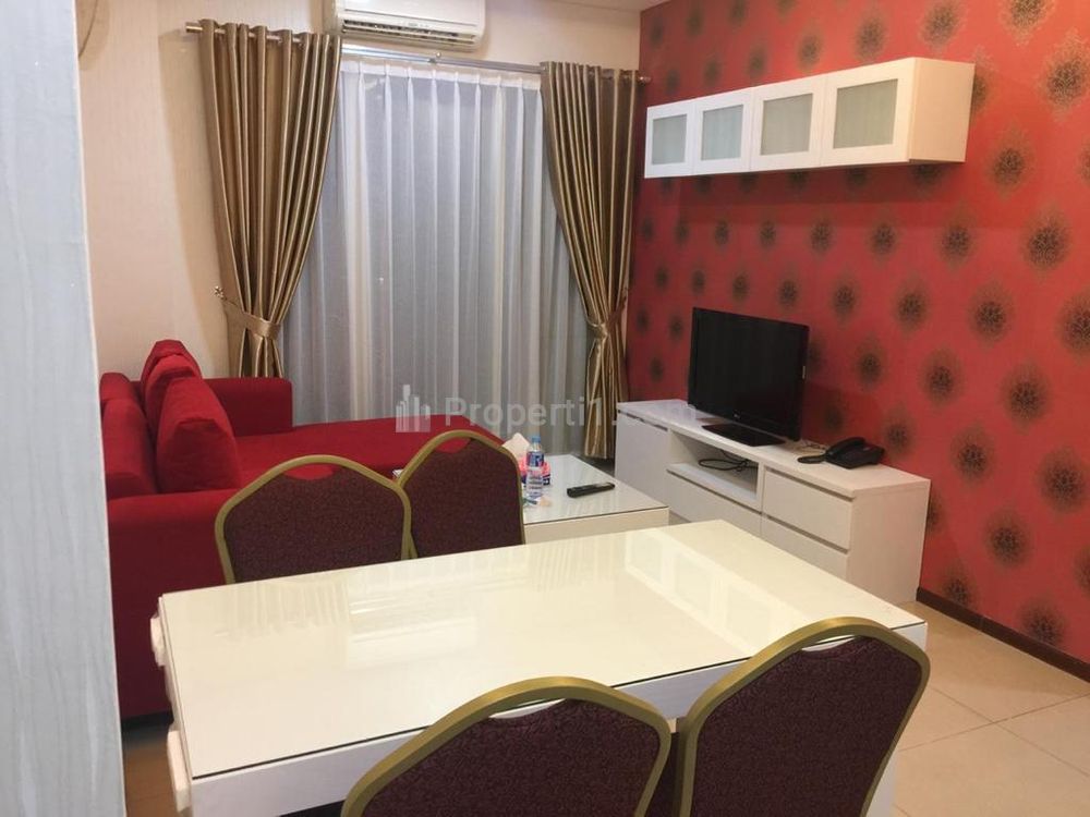 Sewa Apartemen Thamrin Residence Tower Edelweis Tipe 2 Bedroom Full Furnished, Dekat Mall Grand Indonesia, Plaza Indonesia, dan Thamrin