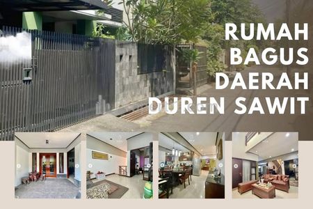 Rumah Dijual di Duren Sawit Dekat BKT, Mall Cipinang Indah, Mall Bassura, Pondok Kelapa Town Square, Pasar Perumnas Klender, RS Yadika Pondok Bambu