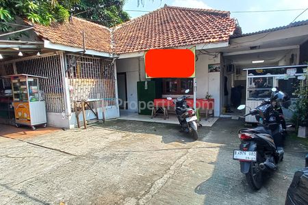 Jual Rumah Lama Cocok Usaha Pinggir Jalan Raya Otista Jakarta Timur, Ramai dan Padat