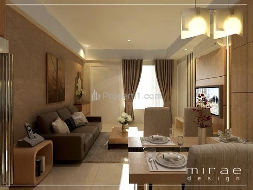 Sewa Apartemen 1 Park Residence Gandaria Jakarta Selatan - 2 BR Fully Furnished